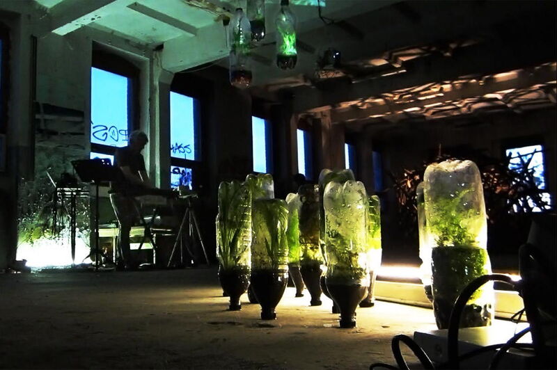 Days of Delay with IRIS-A-MAZ Installation - "Lake Vostok" Exhibition for "Betriebsausflug" at Globus-Werke in Leipzig