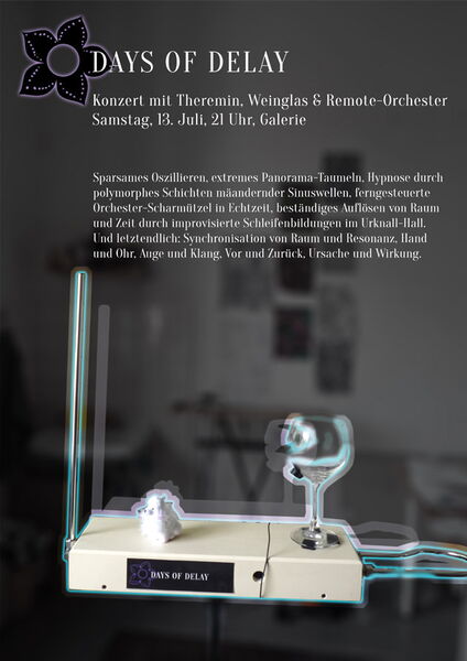 Days of Delay live at "100%-Frappant" Exhibition, Hamburg