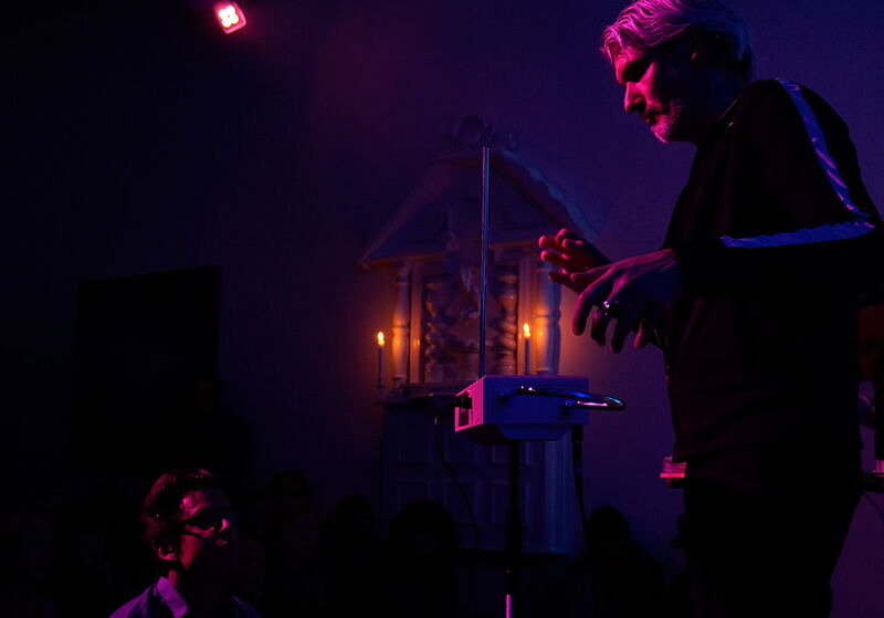 Days of Delay live at "Der liebe Gott" Exhibition at Frappant Gallery, Hamburg
