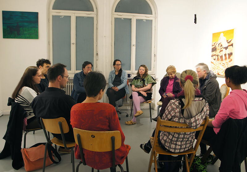 Talking People - "Der liebe Gott" Exhibition at Frappant Gallery, Hamburg